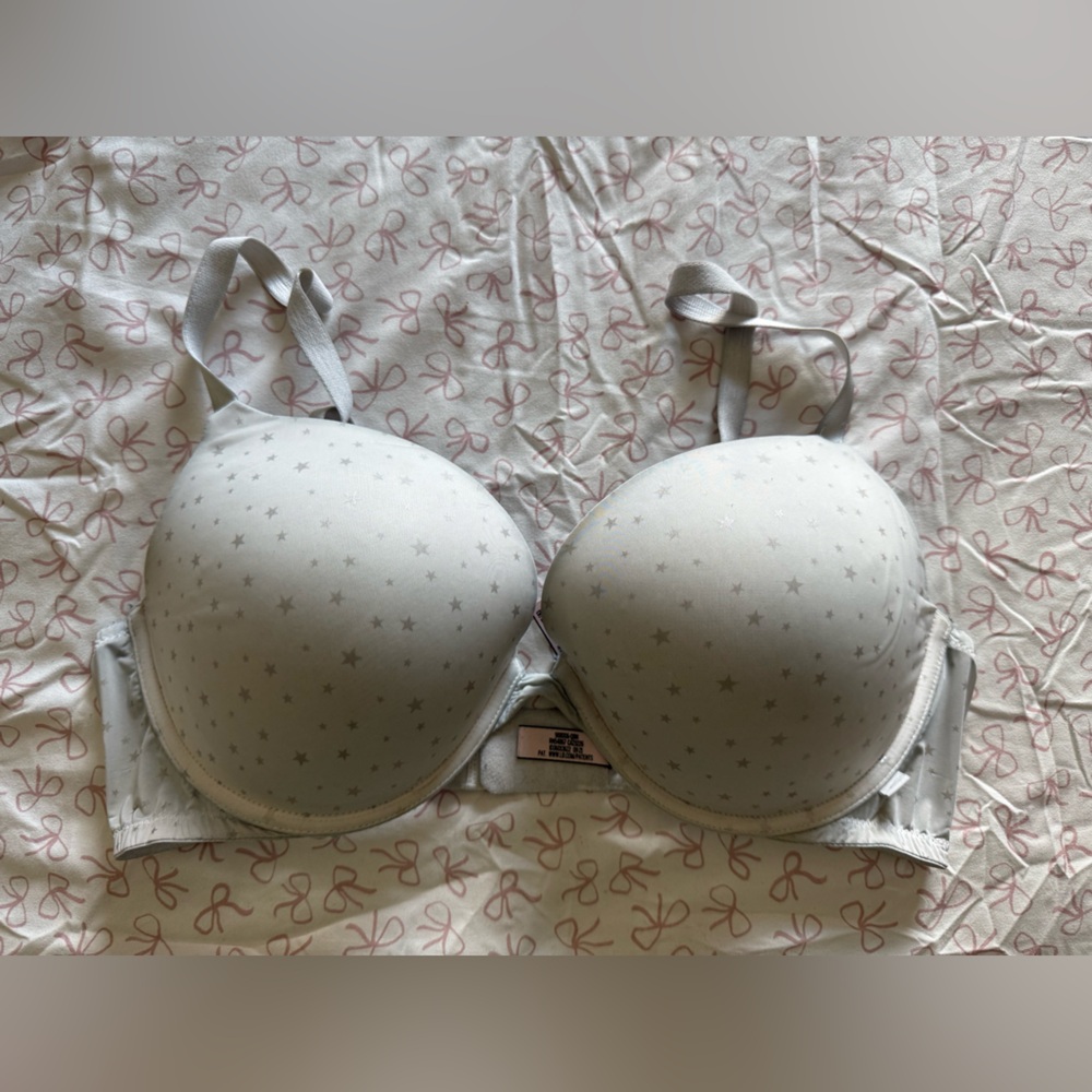 Victoria’s Secret Women's Star Print Bra - White